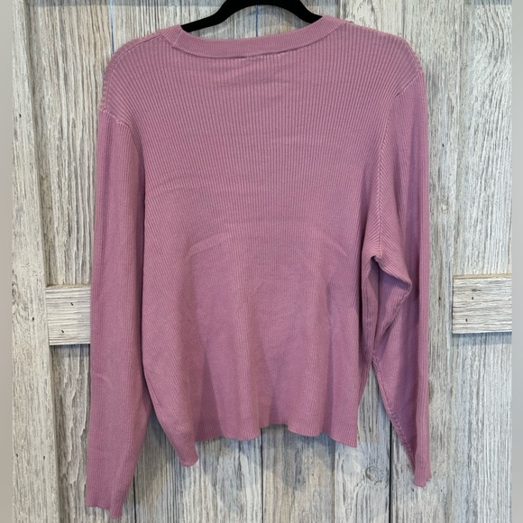 Ophelia Roe Sweater sz 3X  Dusty Rose Pink - Picture 2 of 7
